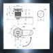 Замок тубулярный RZ L2188-21-M 0503 фото 4
