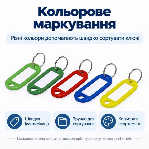 Брелок пластиковый для ключей RZ B204 0506 фото