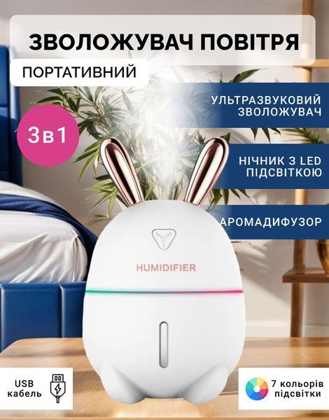 Зволожувач повітря зайчик HUMIDIFIER 0448 фото Зволожувач повітря зайчик HUMIDIFIER 0448 фото