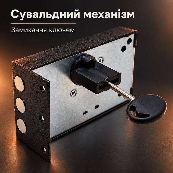 Замок накладний сувальдний Шерлок 02.51-KMA для вхідних дверей 0604 фото