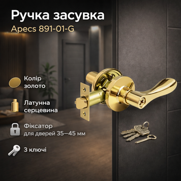 Засувка APECS 891-01-G 0208 фото