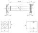 Глазок APECS 1516/70-130-CRM 0566 фото 2