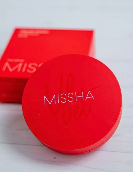 Кушон-тональный крем Missha Velvet Finish Cushion, оттенок №23 0472 фото Кушон-тональный крем Missha Velvet Finish Cushion, оттенок №23 0472 фото