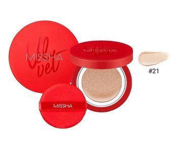 Тональний крем-кушон Missha Velvet Finish у відтінку №21 0434 фото